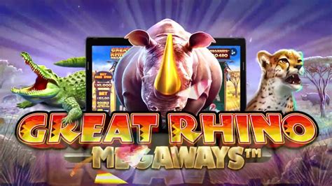 Play Great Rhino® Megaways Slot Demo by .